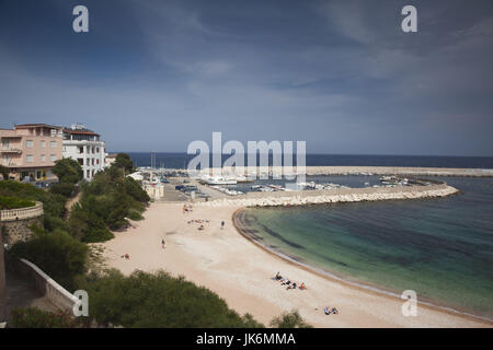 Italien, Sardinien, Ost Sardinien Golf Golfo di Orosei, Cala Gonone, Strand Stockfoto