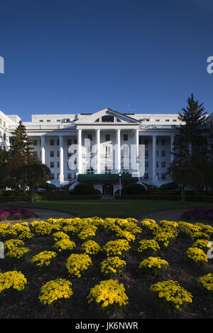 USA, West Virginia, White Sulphur Springs, Greenbrier Resort Stockfoto