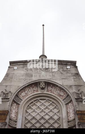 Detail der Saenger Theater, Mobile, Alabama, USA Stockfoto