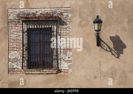 Dominikanische Republik, Santo Domingo, Zona Colonial, Fortaleza Ozama, älteste koloniale militärische Gebäude in der neuen Welt, b.1502, Kaserne detail Stockfoto