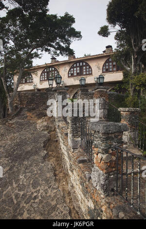 Dominikanische Republik, La Romana, Altos de Chavon, Dorf detail Stockfoto