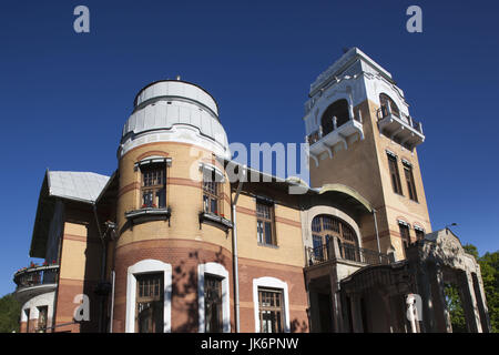 Estland, südwestlichen Estland, Pärnu, Ammende Villa, Art-Nouveau-Jugendstil-Hotel, b. 1904 Stockfoto