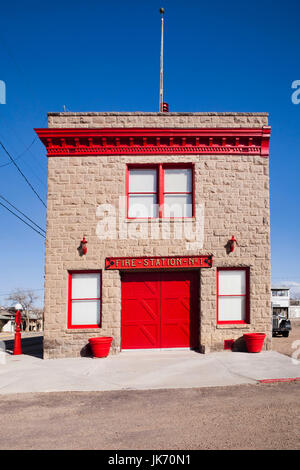 USA, Nevada, Great Basin, Goldfield, alte Feuerwache Stockfoto