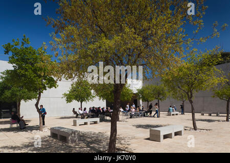 Israel, Jerusalem, Mount Herzl, Vad Yashem Holocaust-Mahnmal, Hof Stockfoto