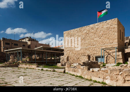 Jordan, Kings Highway, Madaba, archäologischer Park Stockfoto