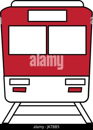 Zug-Vektor-illustration Stock Vektor