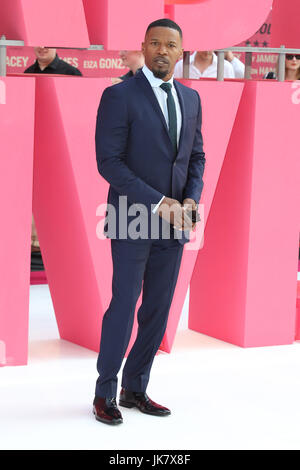 Die Europäische Premiere von 'Baby Driver' statt im Cineworld am Leicester Square - Ankünfte Featuring: Jamie Foxx Where: London, Vereinigtes Königreich bei: Kredit-21. Juni 2017: Mario Mitsis/WENN.com Stockfoto