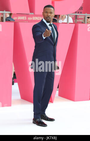 Die Europäische Premiere von 'Baby Driver' statt im Cineworld am Leicester Square - Ankünfte Featuring: Jamie Foxx Where: London, Vereinigtes Königreich bei: Kredit-21. Juni 2017: Mario Mitsis/WENN.com Stockfoto