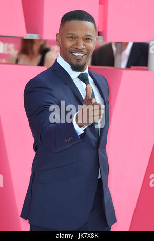 Die Europäische Premiere von 'Baby Driver' statt im Cineworld am Leicester Square - Ankünfte Featuring: Jamie Foxx Where: London, Vereinigtes Königreich bei: Kredit-21. Juni 2017: Mario Mitsis/WENN.com Stockfoto