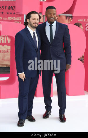 Die Europäische Premiere von 'Baby Driver' statt im Cineworld am Leicester Square - Ankünfte Featuring: Jamie Foxx Where: London, Vereinigtes Königreich bei: Kredit-21. Juni 2017: Mario Mitsis/WENN.com Stockfoto