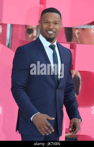 Die Europäische Premiere von 'Baby Driver' statt im Cineworld am Leicester Square - Ankünfte Featuring: Jamie Foxx Where: London, Vereinigtes Königreich bei: Kredit-21. Juni 2017: Mario Mitsis/WENN.com Stockfoto