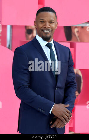 Die Europäische Premiere von 'Baby Driver' statt im Cineworld am Leicester Square - Ankünfte Featuring: Jamie Foxx Where: London, Vereinigtes Königreich bei: Kredit-21. Juni 2017: Mario Mitsis/WENN.com Stockfoto