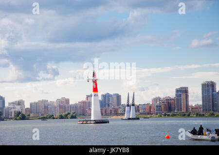 KASAN, Russland - 22. Juli 2017 Red Bull Air Race Stockfoto