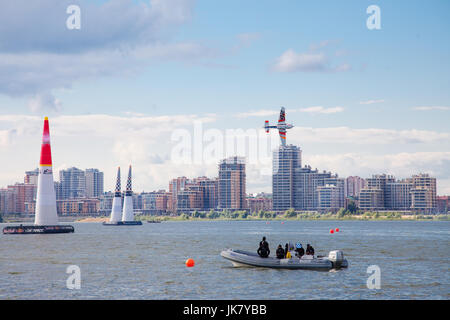 KASAN, Russland - 22. Juli 2017 Red Bull Air Race Stockfoto