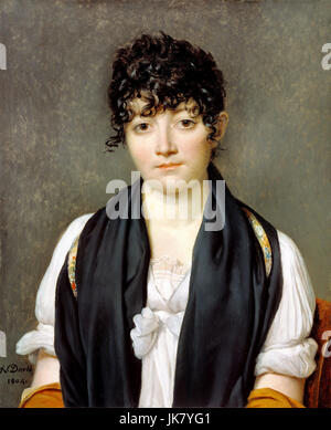 Jacques-Louis David, Suzanne Le Peletier de Saint-Fargeau 1804 Öl auf Leinwand. Getty Center, Los Angeles, USA. Stockfoto