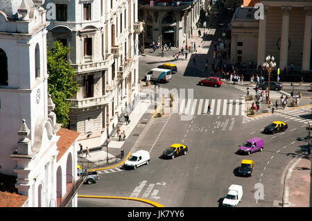 Rivadavia Bolivar Avenue - Buenos Aires - Argentinien Stockfoto