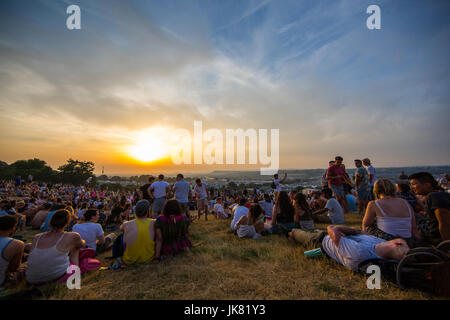 Glastonbury Festival 2017 - Tag 1 Mitwirkende: Atmosphäre wo: Somerset, Vereinigtes Königreich bei: 21. Juni 2017 Credit: WENN.com Stockfoto