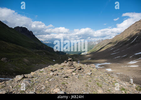 Griespass Wallis Schweiz Stockfoto