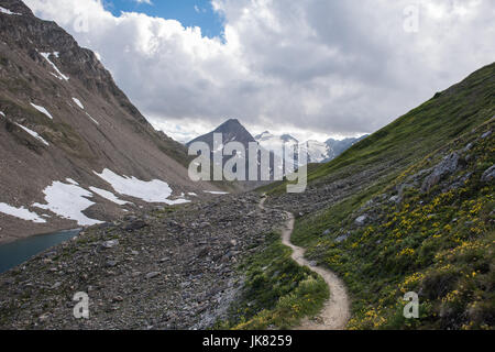 Griespass Wallis Schweiz Stockfoto