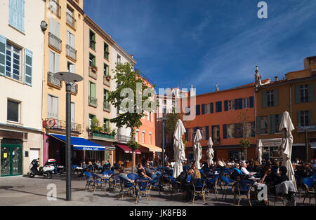 Frankreich, Languedoc-Roussillon, Pyrenäen-Orientales Abteilung, Perpignan, Place De La République Stockfoto