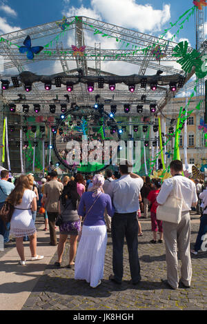 Russland, Sankt Petersburg, Center, Dvotsovaya Square, Kinder Festival, NR Stockfoto