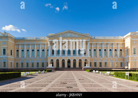 Russland, Sankt Petersburg, Center, Mikhailovsky Gärten, das Russische Museum Stockfoto