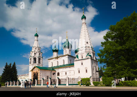 Russland, Yaroslavl Oblast, Goldener Ring, Jaroslawl, Kirche von Elia, der Prophet Stockfoto