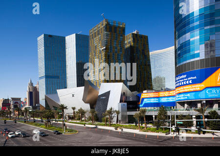 USA, Nevada, Las Vegas, CityCenter und dem Strip, Las Vegas Boulevard Stockfoto