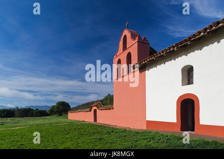 USA, California, Southern California, Lompoc, La Purisima State Historic Mission Park, außen Stockfoto