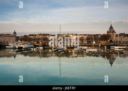 Frankreich, Region Poitou-Charentes Charente-Maritime Abteilung, La Rochelle, am alten Hafen Stockfoto