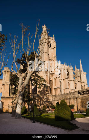 Frankreich, Languedoc-Roussillon, Aude-Abteilung, Narbonne, Cathedrale St-Just-et-St-Pasteur Kathedrale, außen Stockfoto