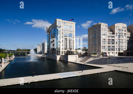 Frankreich, Languedoc-Roussillon, Departement Hérault, Montpellier, Landtag, Hotel de Region Stockfoto