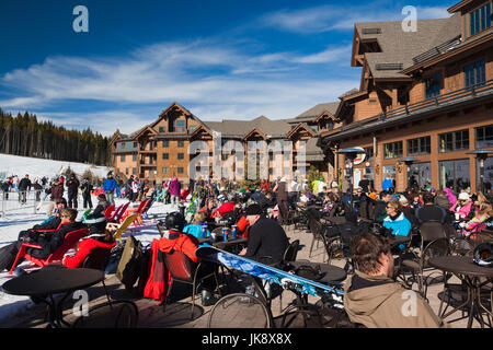 USA, Colorado, Breckenridge ski Lodge, Peak 7, NR Stockfoto