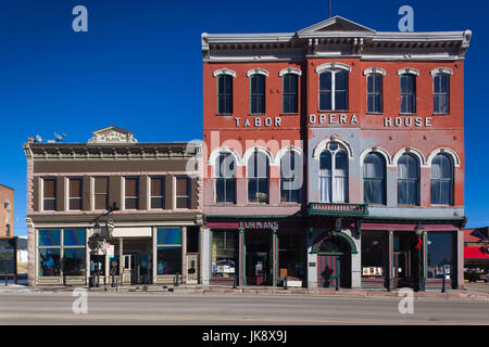 USA, Colorado, Leadville, historische Tabor Opera House Stockfoto