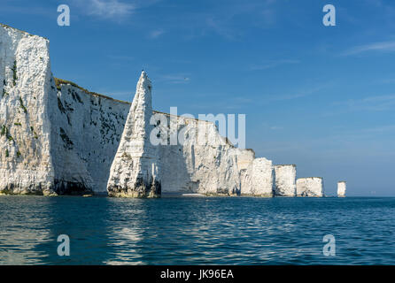 Old Harry Rocks, Handfast Punkt Studland Bay Stockfoto