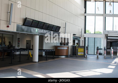 Northampton-Bahnhof Stockfoto