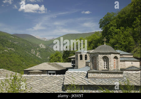 Mazedonien, Mavrovo Nationalpark, Kloster Sveti Jovan Bigorski Stockfoto