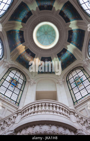 Frankreich, Region Nord-Pas de Calais, Nord-Abteilung, Französisch-Flandern-Bereich, Lille, Palais des Beaux-Arts, Kunstmuseum, Decke detail Stockfoto