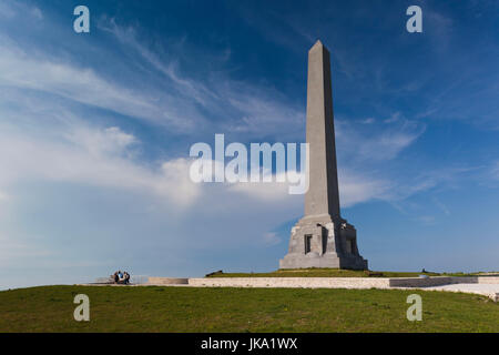 Frankreich, Region Nord-Pas de Calais, Pas-De-Calais Abteilung, Côte d ' Opale-d Bereich, Hamiot, Cap Blanc Nez Kap, Hügel Denkmal Stockfoto