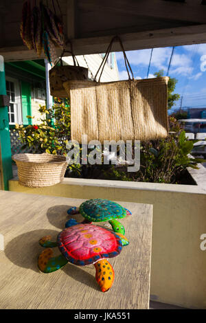Bahamas, Eleuthera Island, Harbour Island, souvenirs Stockfoto