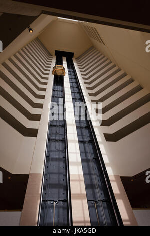 USA, Arkansas, Little Rock, The Peabody Hotel Interieur Stockfoto