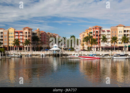 USA, Florida, Golf-Küste, Neapel, Bayfront Stockfoto