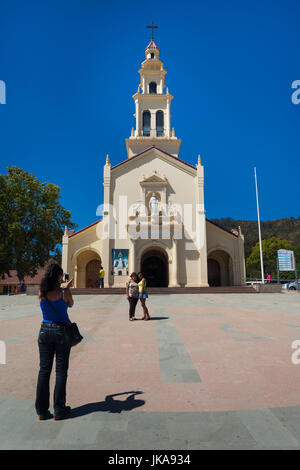 Chile, Lo Vasquez, Santuario De La Virgen de Lo Vasquez, Kirche Stockfoto