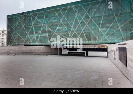 Chile, Santiago, Museo De La Memoria y Los Derechos Humanos, Menschenrechte Museum, außen Stockfoto