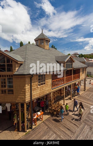 Chile, Chiloé Insel Chonchi, handwerklichen Markt Stockfoto