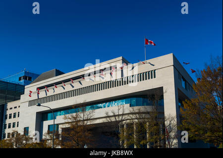 USA, Washington DC, kanadische Botschaftsgebäude Stockfoto