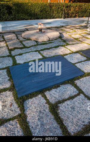 Arlington National Cemetery, Grab des ehemaligen US-Präsidenten John Fitzgerald Kennedy, Arlington, Virginia, USA Stockfoto