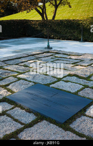 Arlington National Cemetery, Grab des ehemaligen US-Präsidenten John Fitzgerald Kennedy, Arlington, Virginia, USA Stockfoto