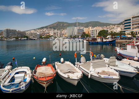 Griechenland, OstMazedonien und Thrace Region, Kavala, Kavala Hafen Stockfoto