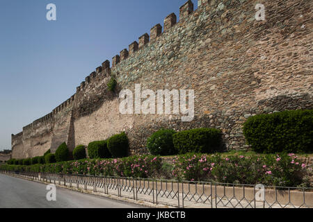 Griechenland, Mazedonien Zentralregion, Thessaloniki, Oberstadt, alten Stadtmauer Stockfoto